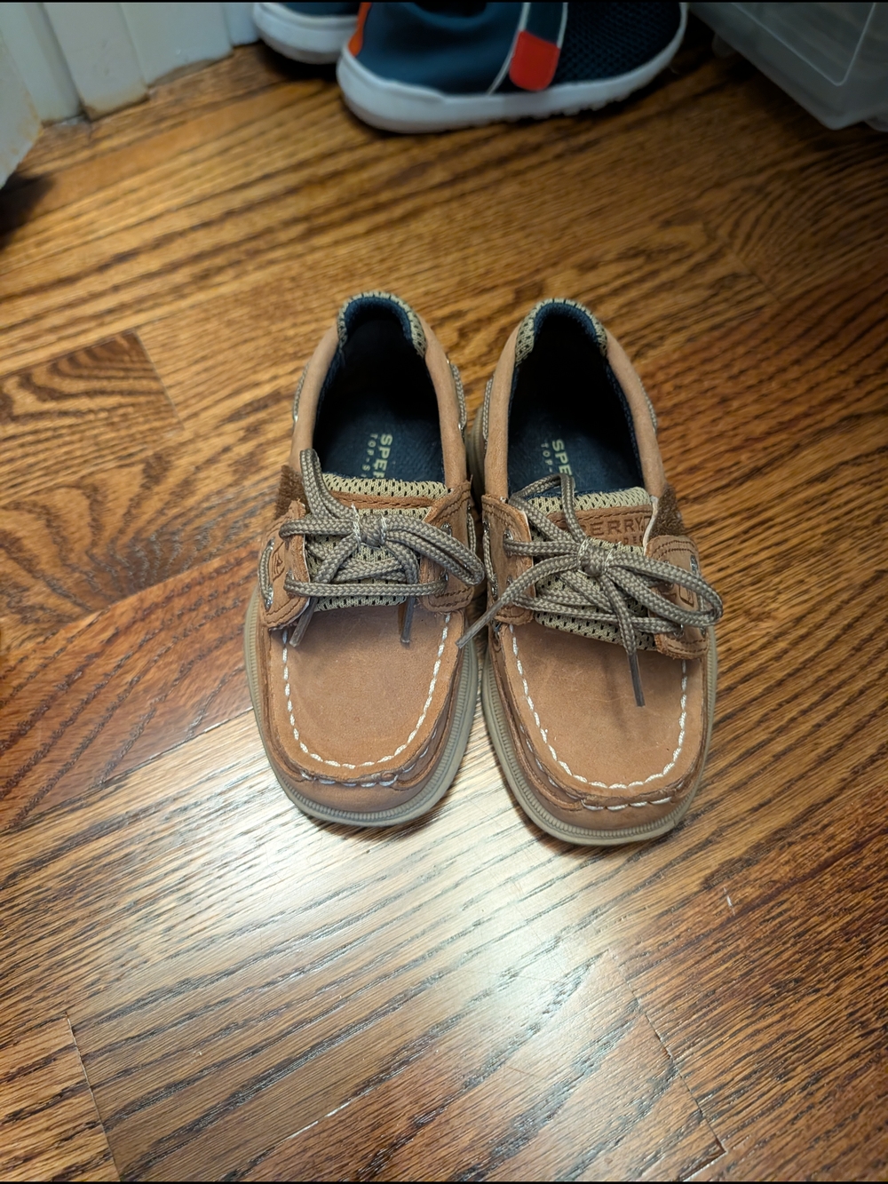 Sperry Brown Toddler Boat Shoes - Classic Lace-Up